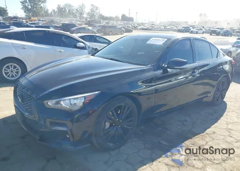 2019 Infiniti Q50 3.0T Sport z USA, uszkodzony, nr VIN JN1EV7APXKM540059